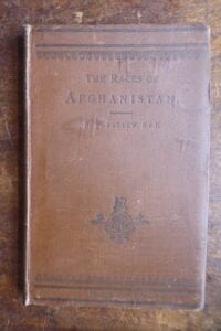 AFGHANISTAN. Calcutta 1880 printed work on Afghanistan by a Military Surgeon.