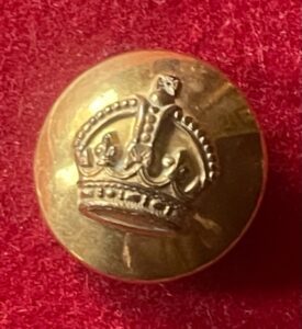 Royal Valet. 24mm gilt button of officer's quality