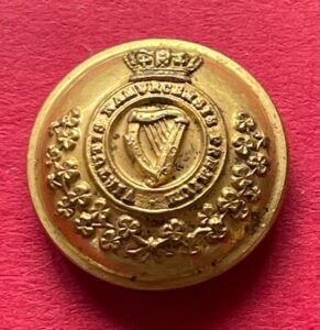 Royal Irish Fusiliers. Officer's gilt 25mm 1881-1901