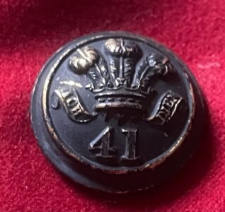 41st (The Welsh) Regiment of Foot, 25mm officer's button